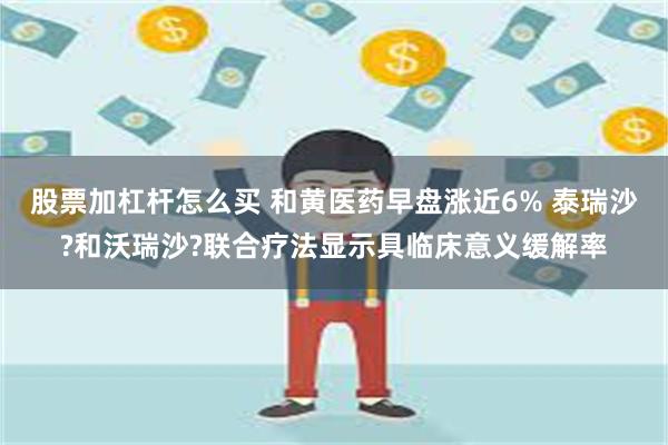 股票加杠杆怎么买 和黄医药早盘涨近6% 泰瑞沙?和沃瑞沙?联合疗法显示具临床意义缓解率